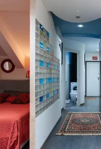 Interno appartamento con arredo su misura — casa vacanze AuraVista, zona Lago di Bolsena (Montefiascone)